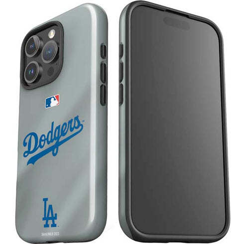 MLB Los Angeles Dodgers Road Jersey iPhone 16 Pro Impact Case